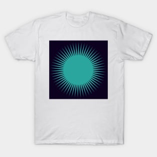 teal sun T-Shirt